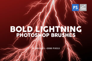 30 Bold Lightning Photoshop Brushes: A Designer's Secret Weapon