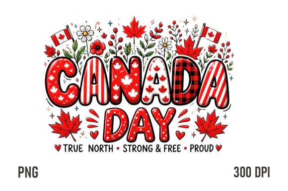 Canada Day Patriotic Lettering PNG: Design Guide