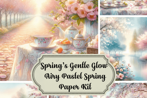 Embrace Softness: The Spring’s Gentle Glow Paper Kit