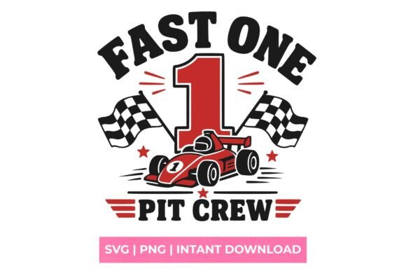 Fast One Pit Crew Racing SVG: The Ultimate Design Asset