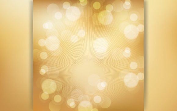 Golden Particles Bokeh Light Background: A Designer's Secret Weapon