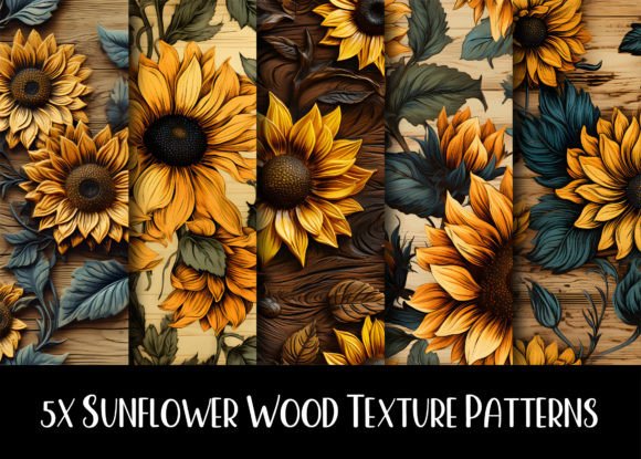 Sunflower Wood Texture Patterns: A Guide for Designers