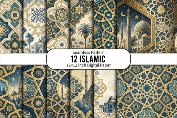 Timeless Geometry: Using Elegant Islamic Seamless Patterns