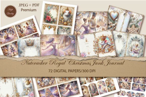 Unveiling the Nutcracker Royal Christmas Junk Journal